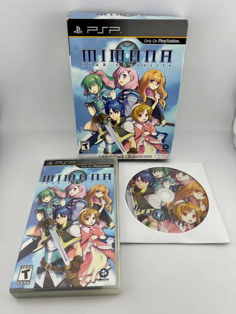 Mimana Iyar Chronicle Soundtrack Bundle Playstation Portable PSP