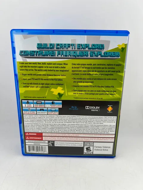 Minecraft: Playstation 4 Edition Playstation 4 PS4