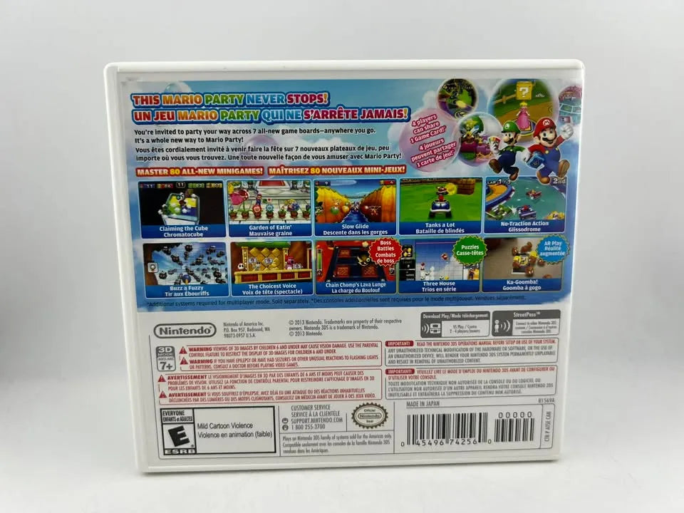 Mario Party Island Tour Nintendo 3DS
