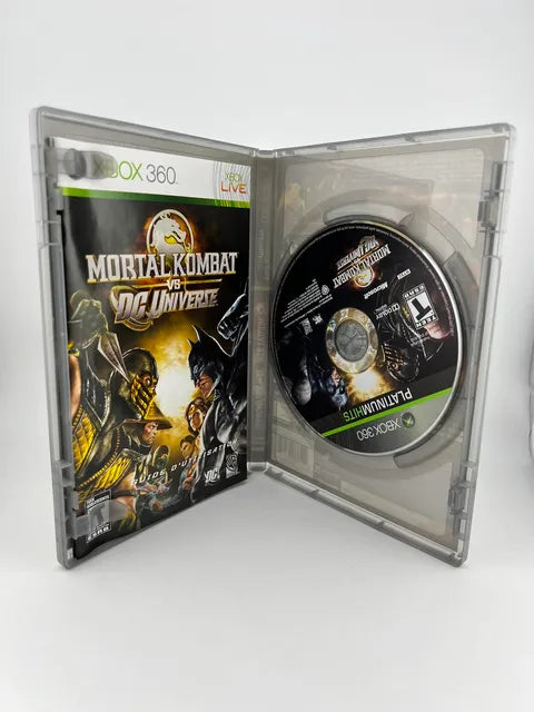 Mortal Kombat Vs. DC Universe Platinum Hits Xbox 360 X360