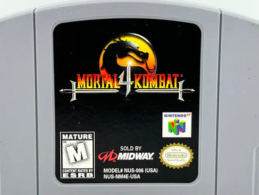 Mortal Kombat 4 Nintendo 64 N64