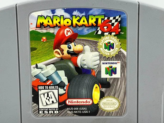 Mario Kart 64 Player's Choice Nintendo 64 N64