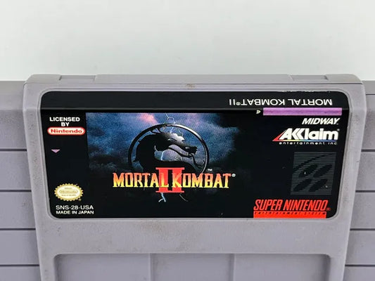 Mortal Kombat II 2 Super Nintendo SNES