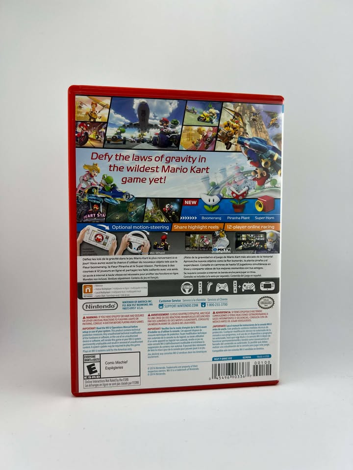 Mario Kart 8 Nintendo WIIU