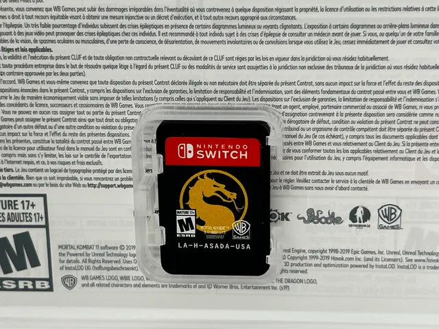 Mortal Kombat 11 Nintendo Switch
