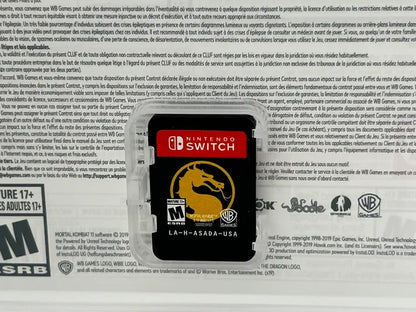 Mortal Kombat 11 Nintendo Switch