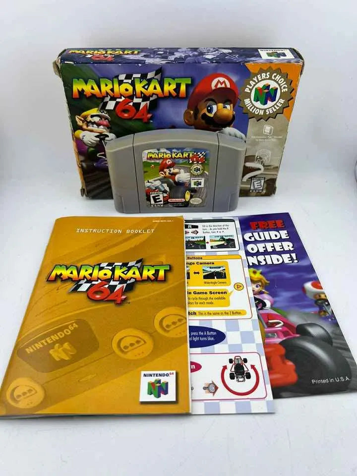 Mario Kart 64 Players Choice Nintendo 64 N64