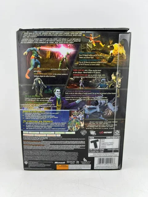 Mortal Kombat vs. DC Universe Kollector's Edition Xbox 360 X360