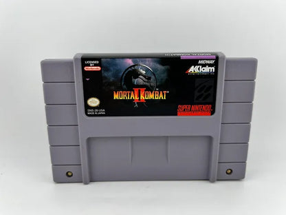 Mortal Kombat II 2 Super Nintendo SNES