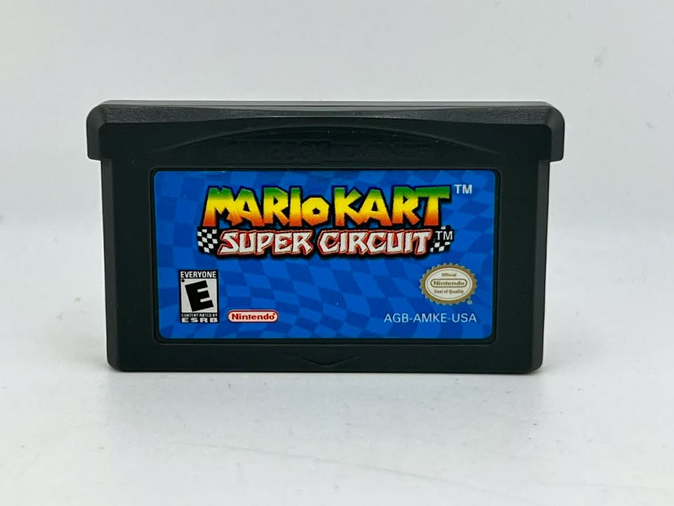 Mario Kart Super Circuit Game Boy Advance GBA