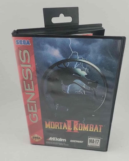 Mortal Kombat II 2 Sega Genesis SG jeux video game-x