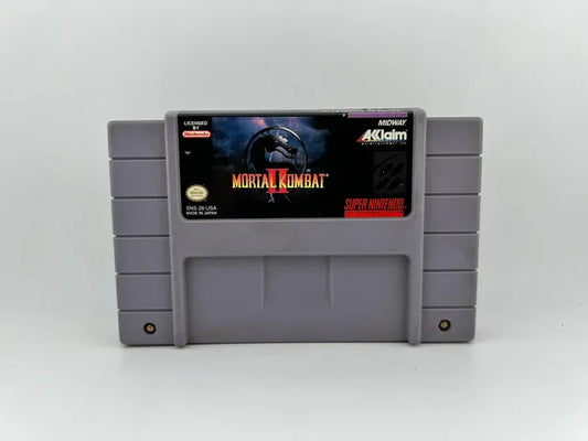 Mortal Kombat II 2 Super Nintendo SNES