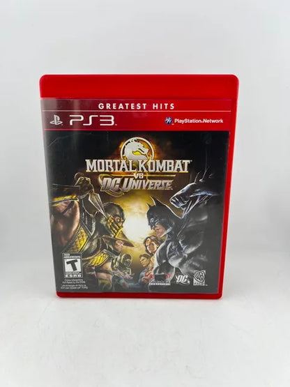 Mortal Kombat vs. DC Universe Greatest Hits Playstation 3 PS3