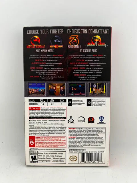 Mortal Kombat: Legacy Kollection Nintendo Switch