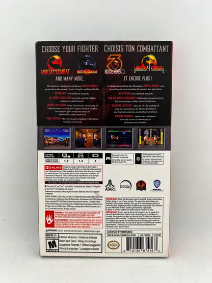 Mortal Kombat: Legacy Kollection Nintendo Switch