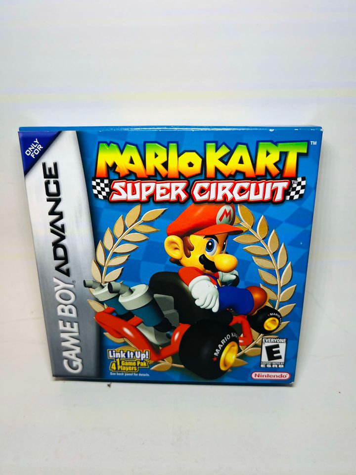 MARIO KART SUPER CIRCUIT NINTENDO EN BOITE GAME BOY ADVANCE GBA - jeux video game-x