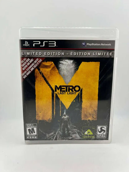 Metro: Last Light Limited Edition Playstation 3 PS3