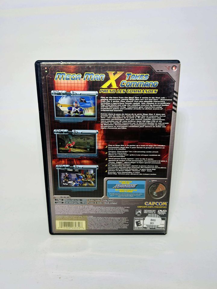 MEGA MAN X COMMAND MISSION PLAYSTATION 2 PS2