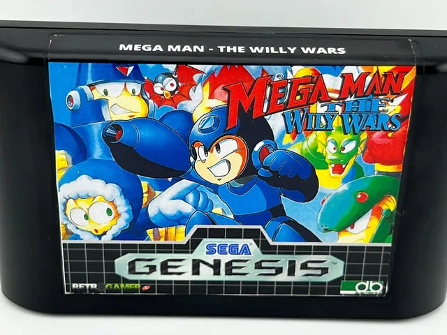 Mega Man: The Wily Wars Homebrew Sega Genesis SG