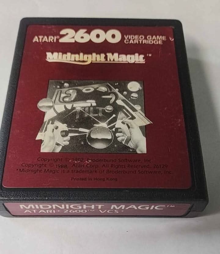Midnight Magic  atari 2600 jeux video game-x