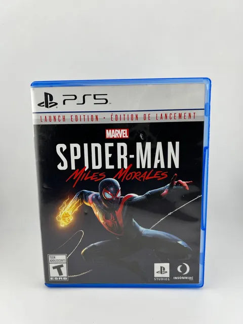 Marvel Spiderman: Miles Morales Launch Edition Playstation 5 PS5
