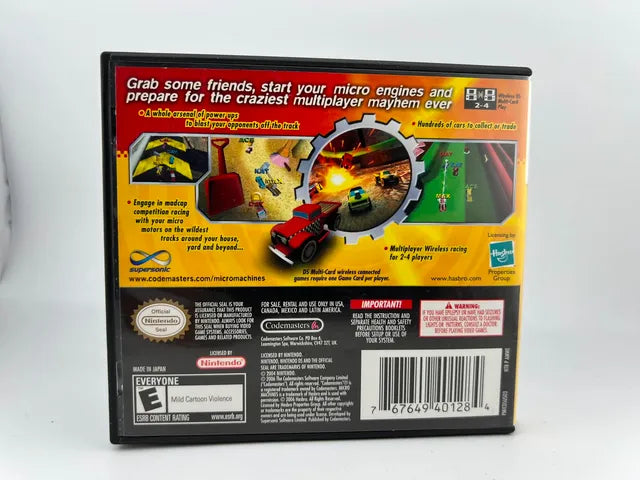 Micro Machines V4 Nintendo DS