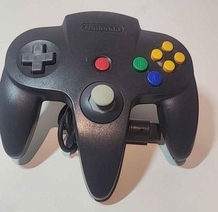 Manette Nintendo 64 N64  avec joystick modifié style NGC jeux video game-x