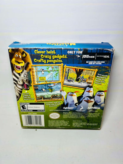 MADAGASCAR OPERATION PENGUIN EN BOITE GAME BOY ADVANCE GBA - jeux video game-x