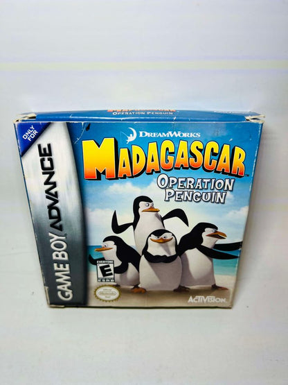 MADAGASCAR OPERATION PENGUIN EN BOITE GAME BOY ADVANCE GBA - jeux video game-x