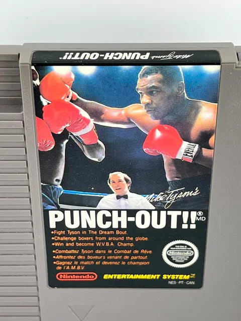 Mike Tyson's Punch-Out Can Version Nintendo NES