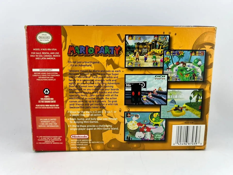 Mario Party Nintendo 64 N64