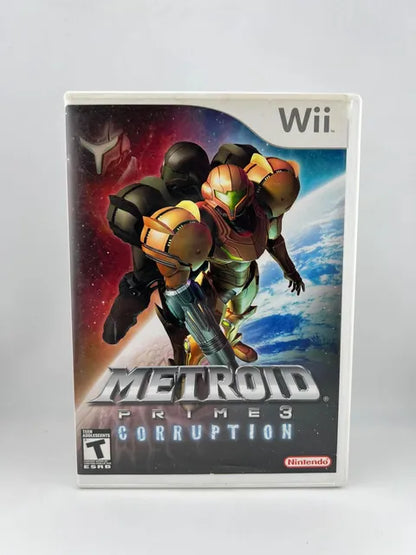 Metroid Prime 3 Corruption Nintendo WII