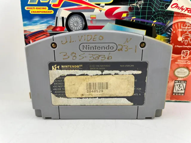 MRC Multi Racing Championship Nintendo 64 N64