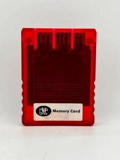 Carte Memoire Rouge Transparente Playstation Ps1 Générique