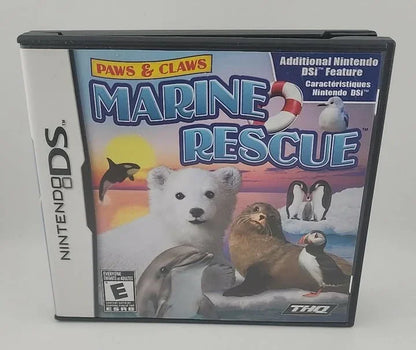 Paws & Claws Marine Rescue Nintendo DS