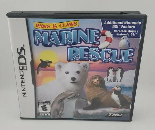 Paws & Claws Marine Rescue Nintendo DS