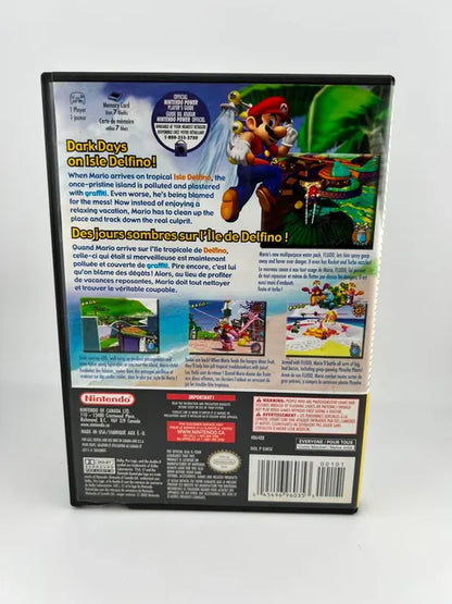 Super Mario Sunshine Player's Choice Nintendo Gamecube NGC