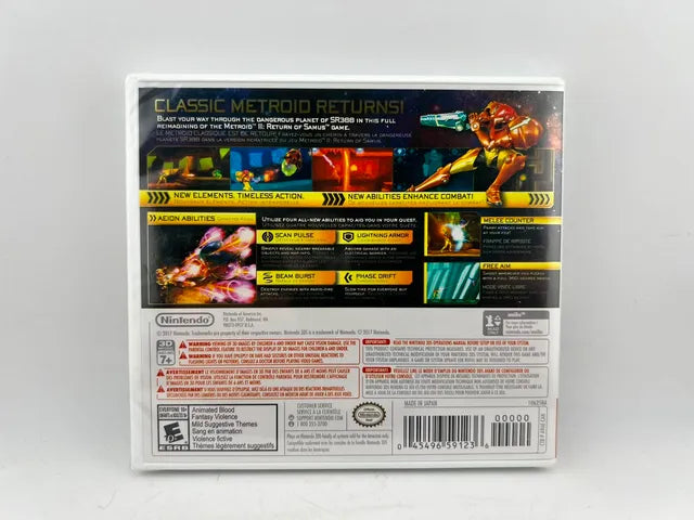 Metroid Samus Returns Nintendo 3DS