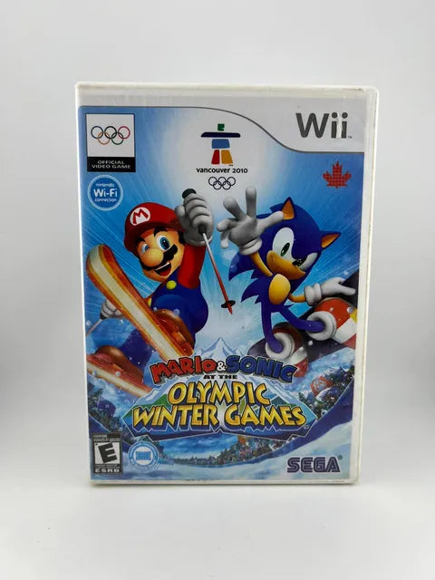 Mario & Sonic At The Olympic Winter Game Nintendo Wii