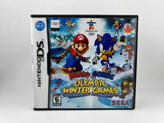 Mario and Sonic at the Olympic Winter Games Vancouver 2010 Nintendo DS