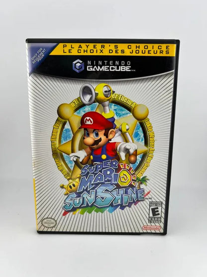 Super Mario Sunshine Player's Choice Nintendo Gamecube NGC