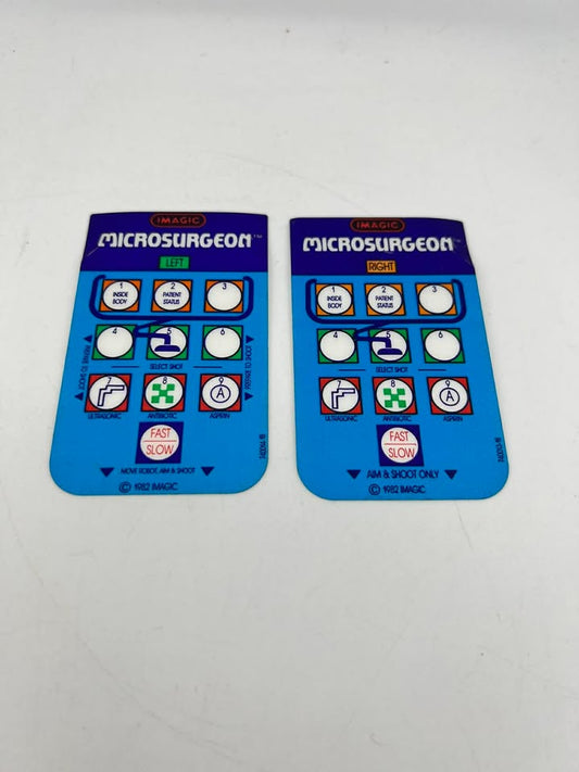 Carte d’overlay Microsurgeon Intellivision Intel