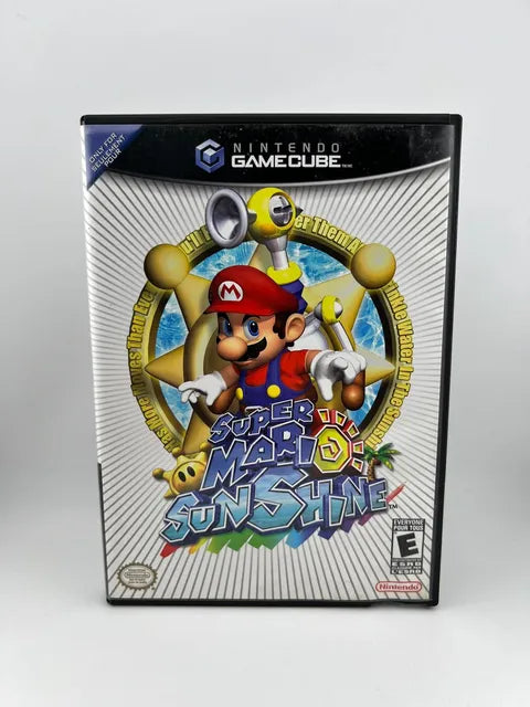 Super Mario Sunshine Nintendo Gamecube NGC