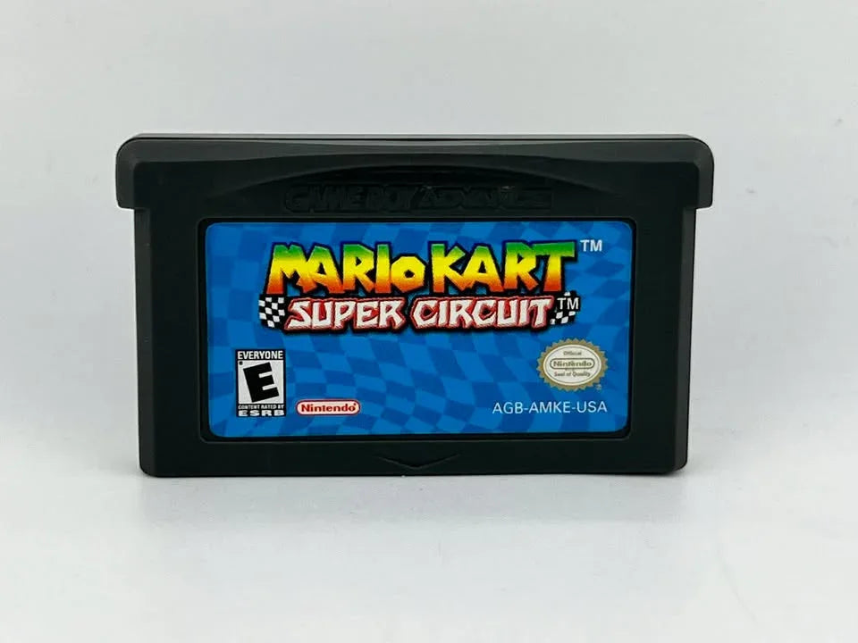Mario Kart Super Circuit Game Boy Advance GBA