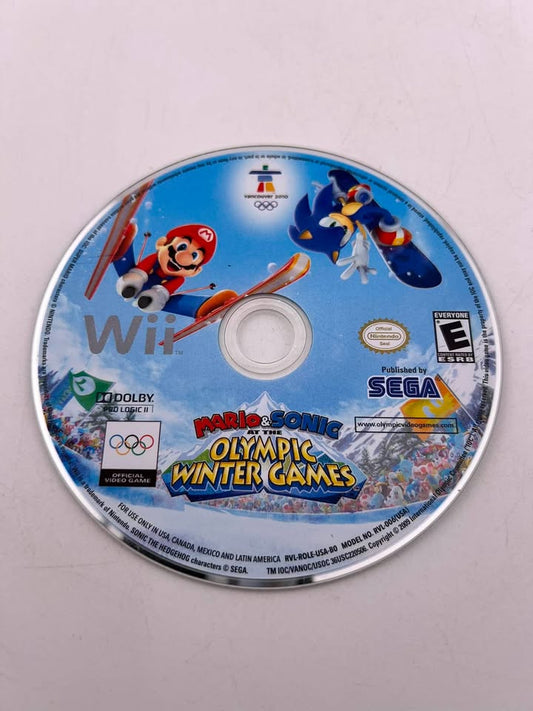 Mario & Sonic At The Olympic Winter Game Nintendo Wii