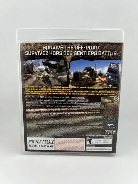 MotorStorm Not For Resale Playstation 3 PS3