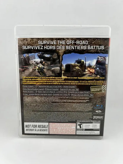 MotorStorm Not For Resale Playstation 3 PS3