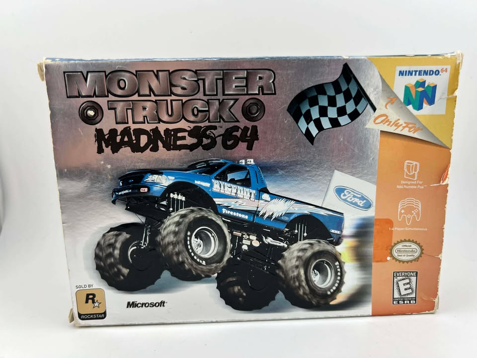 Monster Truck Madness 64 En Boite Nintendo 64 N64