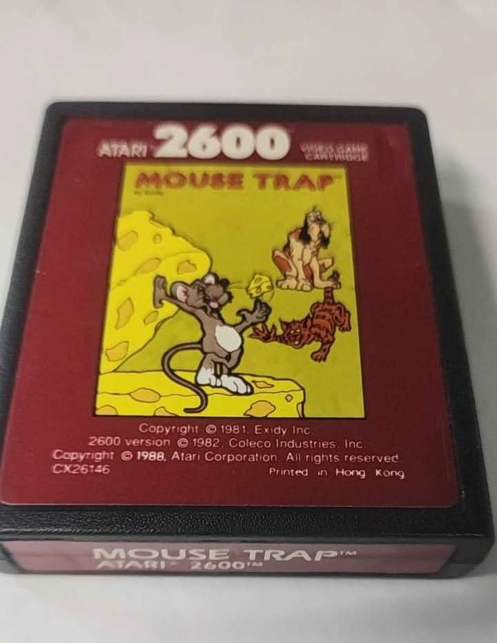 Mouse Trap atari 2600 jeux video game-x