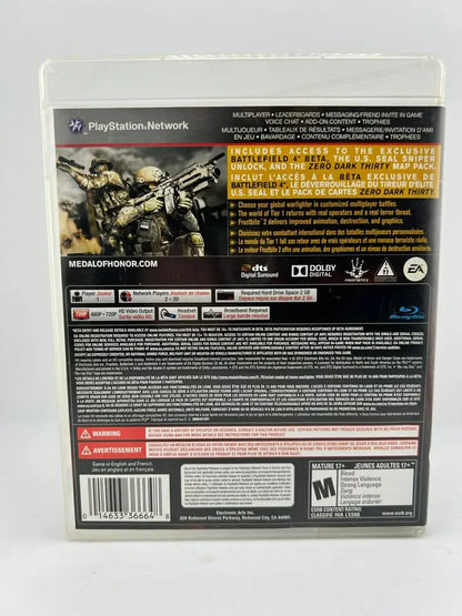 MEDAL OF HONOR: WARFIGHTER LIMITED EDITION (PLAYSTATION 3 PS3)